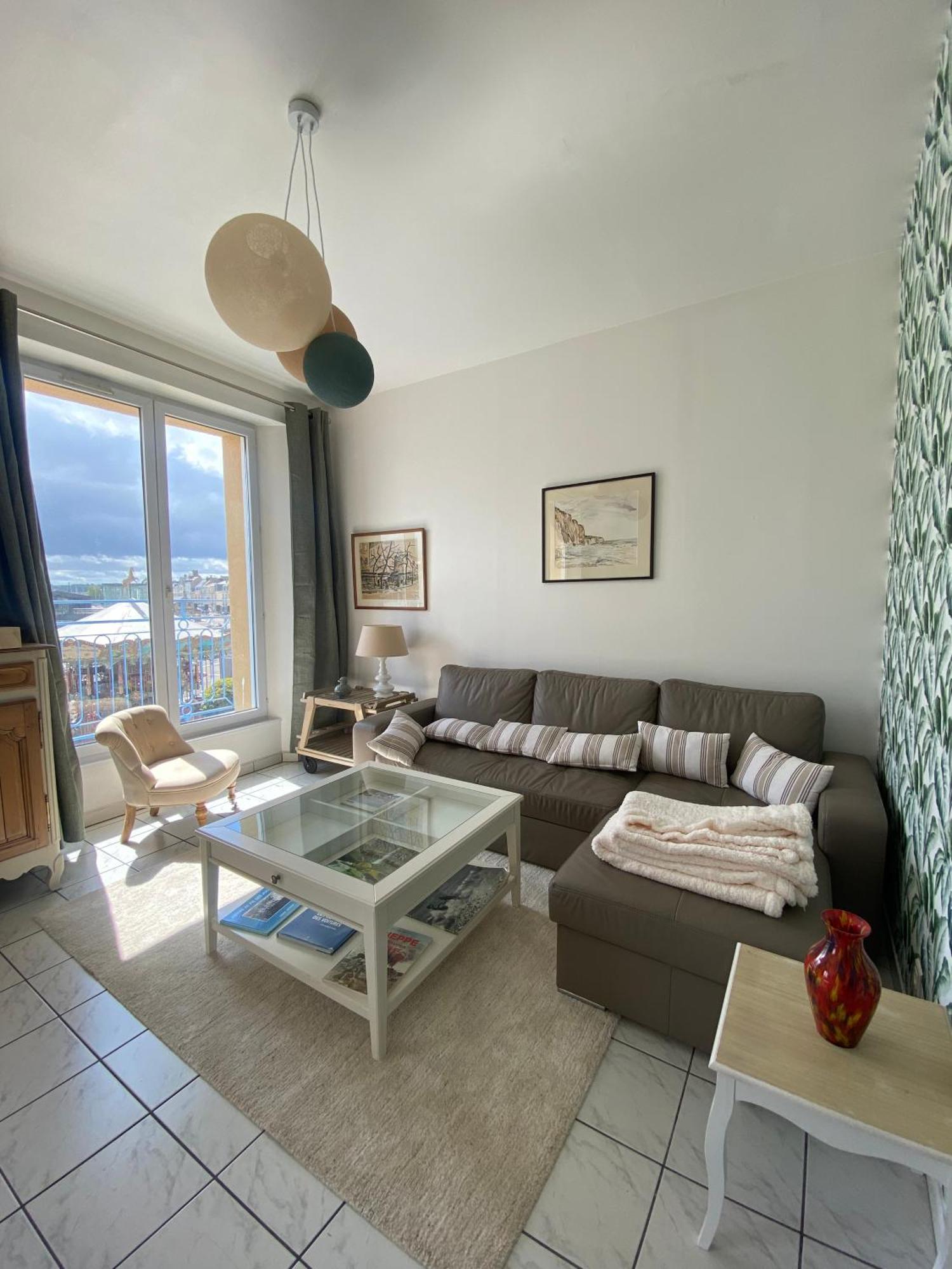 Etablissement 3 Etoiles Avec Ascenseur, 3 Appartements Lumineux Vue Port Avec Balcon, 200M De La Mer, Wifi Fibre, Tous Service Inclus Διέππη Εξωτερικό φωτογραφία